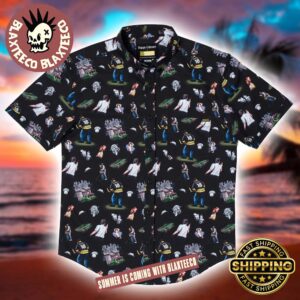 Happy Gilmore RSVLTS It’s All in the Hips Button Short Sleeve Hawaiian Shirt
