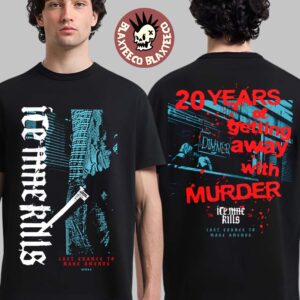 Ice Nine Kills Last Chance to Make Amends 20 Years Of Getting Away With Murder T-Shirt