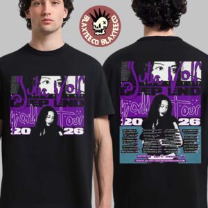 Julia Wolf Deep End World Tour 2026 North America UK And EU Schedule Dates Two Sided T-Shirt
