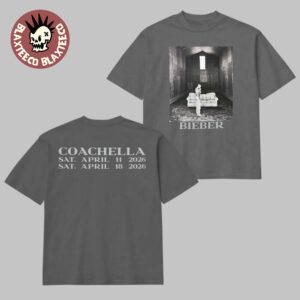 Justin Bieber Coachella 2026 Festival Merchandise SWAG Album Photo T-Shirt