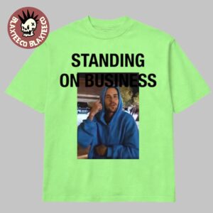 Justin Bieber Coachella 2026 Festival Merchandise Standing On Business Meme T-Shirt