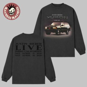 Justin Bieber Coachella 2026 Festival Merchandise Yukon Truck SWAG Long Sleeve Tee