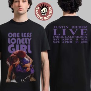 Justin Bieber Coachella 2026 With Billie Eilish One Less Lonely Girl Weekend 2 Moment T-Shirt