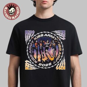 Kiss Band Kiss Army Vip Membership 2026 Exclusive T-Shirt