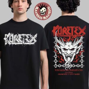 Kreator X Coretex Berlin Germany 2026 Exclusive Tee At Oranienstr Kreuzberg Krushers April 18 2026 Two Sided T-Shirt
