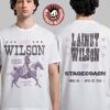 Lainey Wilson Whirlwind World Tour 2026 Dates Back Two Sided T-Shirt