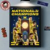 Michigan Wolverines 2026 NCAA Men’s Basketball National Champions Home Decor Poster Canvas Michigan Wolverines 2026 NCAA Men’s Basketball National Champions Home Decor Poster Canvas