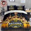 Michigan Wolverines 2026 NCAA Men’s Basketball National Champions Official Logo Navy Bedding Set
