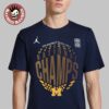 Michigan Wolverines 2026 NCAA Men’s Basketball National Champions Jordan Brand Confetti Celebration T-Shirt