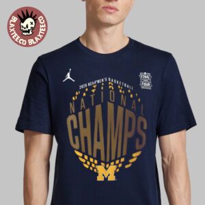 Michigan Wolverines 2026 NCAA Men’s Basketball National Champions Jordan Brand Locker Room T-Shirt