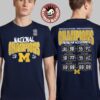 Michigan Wolverines 2026 NCAA Men’s Basketball National Champions Homefield Hail To The Victors T-Shirt Michigan Wolverines 2026 NCAA Men’s Basketball National Champions Homefield Hail To The Victors T-Shirt