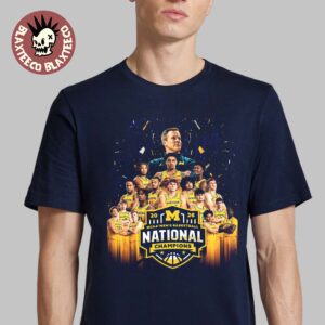 Michigan Wolverines 2026 NCAA Men’s Basketball National Champions Team Members T-Shirt