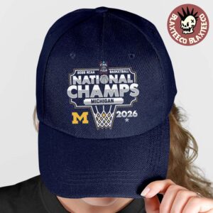 Michigan Wolverines Men’s Basketball 2026 NCAA National Champions March Madness Hoops Hat