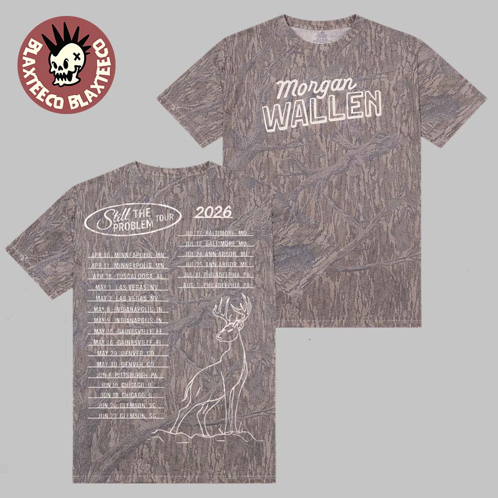Morgan Wallen Still The Problem Tour 2026 Merch Camo T-Shirt Morgan Wallen Still The Problem Tour 2026 Merch Camo T-Shirt