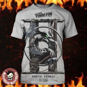 Mortal Kombat 2 Movie New York Comic Con 2026 Exclusive Poster All Over Print Shirt