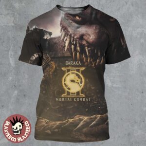 Mortal Kombat II Movie Exclusive Baraka Character Poster All Over Print Shirt