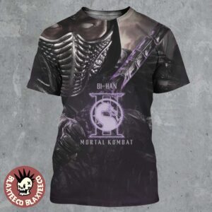 Mortal Kombat II Movie Exclusive Bi-Han Noob Saibot Character Poster All Over Print Shirt