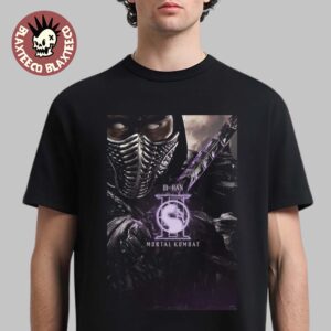 Mortal Kombat II Movie Exclusive Bi-Han Noob Saibot Character Poster T-Shirt