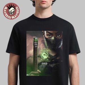Mortal Kombat II Movie Exclusive Jade Character Poster T-Shirt