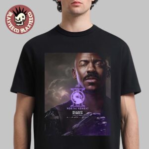 Mortal Kombat II Movie Exclusive Jax Character Poster T-Shirt
