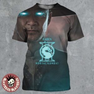 Mortal Kombat II Movie Exclusive Raiden Character Poster All Over Print Shirt
