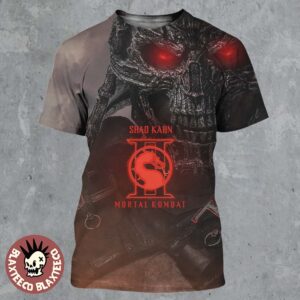 Mortal Kombat II Movie Exclusive Shao Kahn Character Poster All Over Print Shirt