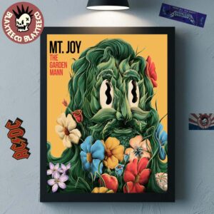 Mt Joy The Garden Mann Album Cover Art Home Decor Poster Canvas