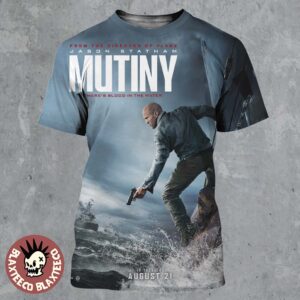 Mutiny There’s Blood In The Water Starring Jason Statham Official Movie Poster All Over Print Shirt