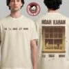Noah Kahan The Great Divide Merch Sunflower T-Shirt