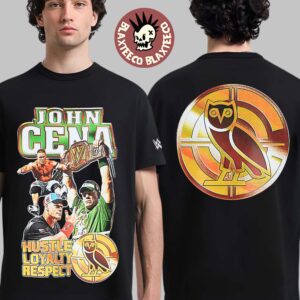 OVO X WWE Wrestlemania 42 Las Vegas Celebration John Cena Hustle Loyalty Respect T-Shirt