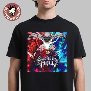 Papa Roach Ft Hanumankind Devil May Cry Season 2 See U In Hell Song Official Art T-Shirt