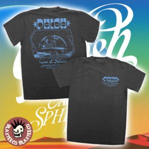 Phish Live At Sphere Las Vegas 2026 Exclusive Merch Sphere In The Star T-Shirt