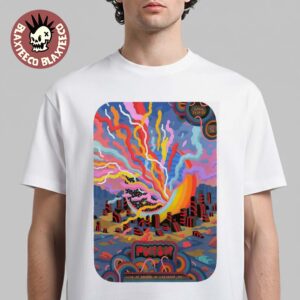 Phish Live At Sphere Las Vegas 2026 Final Weekend 2 LE Gig Poster For April 23 24 And 25 2026 T-Shirt