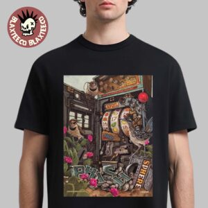 Phish Live At Sphere Las Vegas 2026 Weekend One LE Venue Poster On April 16 17 18 2026 The Slot Machine Art T-Shirt