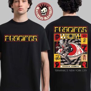 Puscifer Terminal 5 New York City 2026 Event Poster On April 7 2026 Two Sided T-Shirt