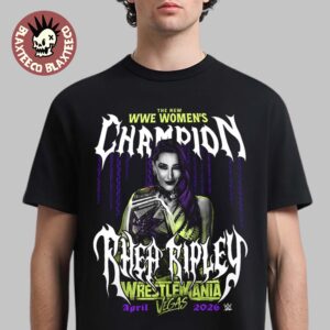 Rhea Ripley WWE Wrestlemania 42 Vegas Winner The New WWE Women’s Champion T-Shirt