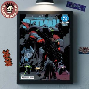 Robins Absolute Batman Series Comic Cover Art First Look Home Decor Poster Canvas