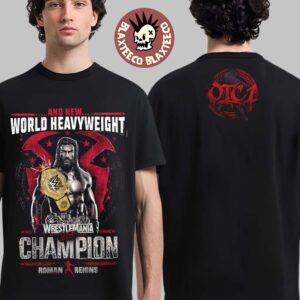 Roman Reigns WWE Wrestlemania 42 Vegas Winner The New WWE World Heavyweight Champion T-Shirt