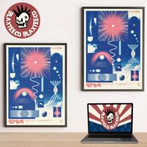 STS9 Sound Tribe Sector Nine Human Dream Tour 2026 New Orleans And Austin Official Show Poster April 23 24 25 26 2026 Decor Poster Canvas