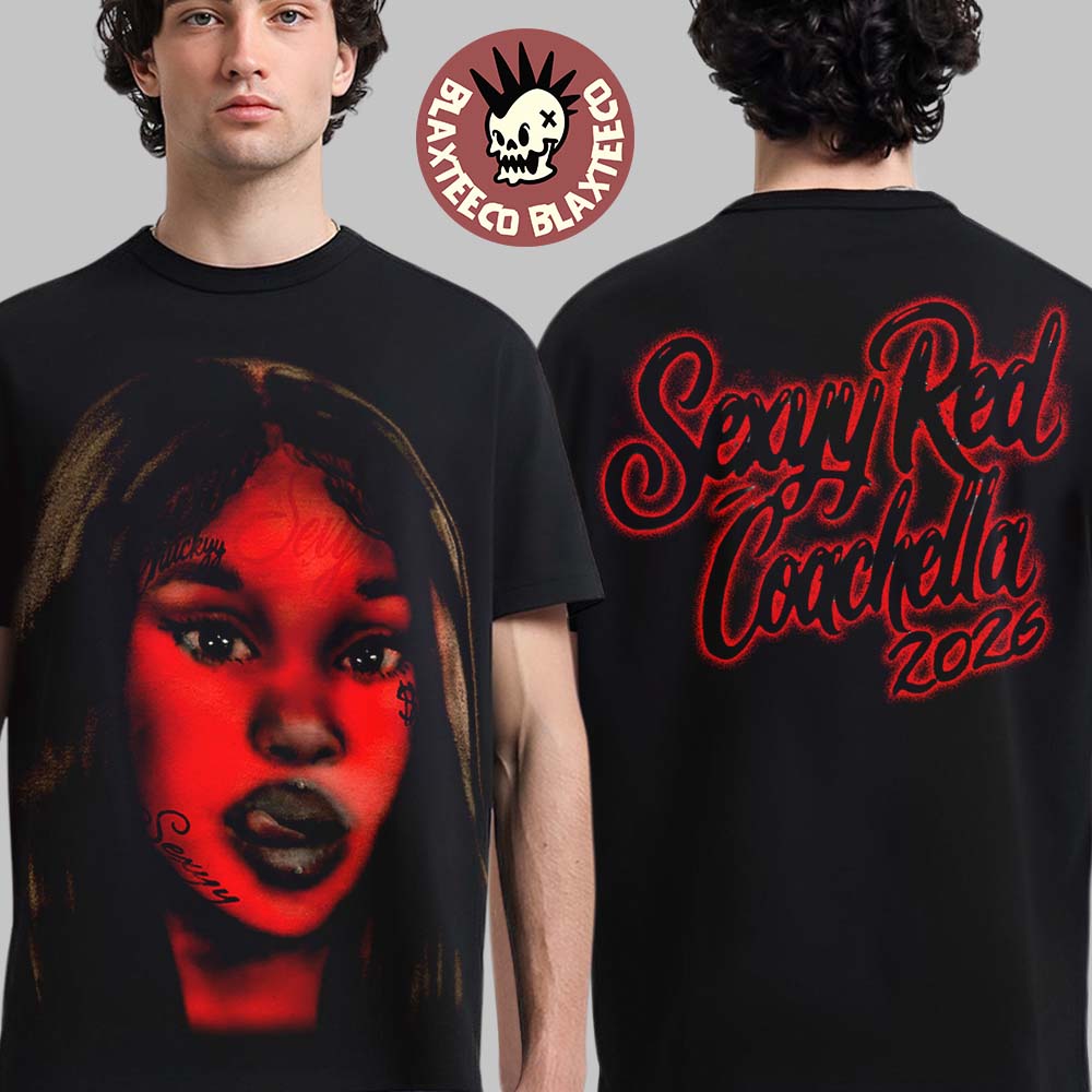 Sexyy Red Live At Coachella 2026 Festival Indio California Merch T-Shirt Sexyy Red Live At Coachella 2026 Festival Indio California Merch T-Shirt