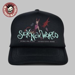 Sick New World 2026 Las Vegas Festival Merch On April 25 2026 Trucker Hat