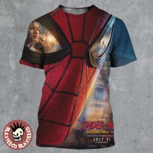 Spider-Man Brand New Day Movie Official New Teaser Poster In Theatres On July 31 2026 All Over Print Shirt