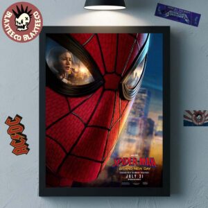 Spider-Man Brand New Day Movie Official New Teaser Poster In Theatres On July 31 2026 Home Decor Poster Canvas