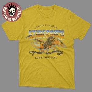 Stagecoach 2026 Festival X Daydreamer Merch In Indio California April 24-26 Desert Chrome Gold T-Shirt