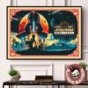 Star Wars Celebration 2027 Los Angeles Official Poster Canvas For Home Decor