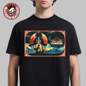 Star Wars Celebration 2027 Los Angeles Official Poster T-Shirt