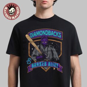 Star Wars X MLB 2026 Star Wars Day Arizona Diamondbacks Dark Side Darth Maul T-Shirt