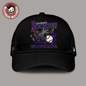 Star Wars X MLB 2026 Star Wars Day Colorado Rockies Dark Side Darth Vader Purple Mountain Majesties Cap Hat Snapback