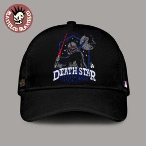 Star Wars X MLB 2026 Star Wars Day Los Angeles Dodgers Dark Side Darth Vader Death Star Cap Hat Snapback