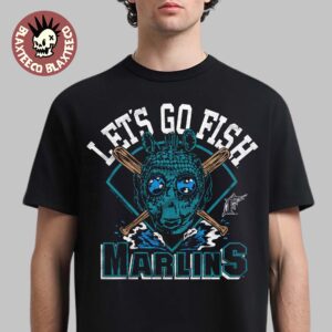 Star Wars X MLB 2026 Star Wars Day Miami Marlins Dark Side Greedo Let’s Go Fish T-Shirt
